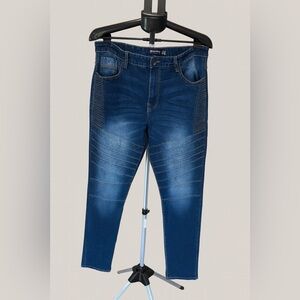 South Pole Dark Blue Skinny Jeans 36x30